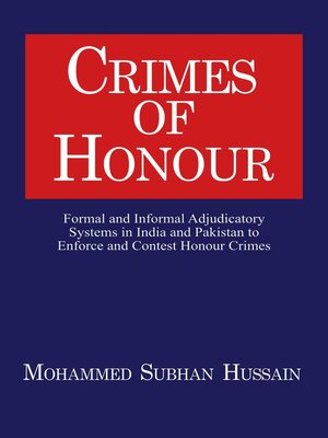 cover image of Crimes of Honor
